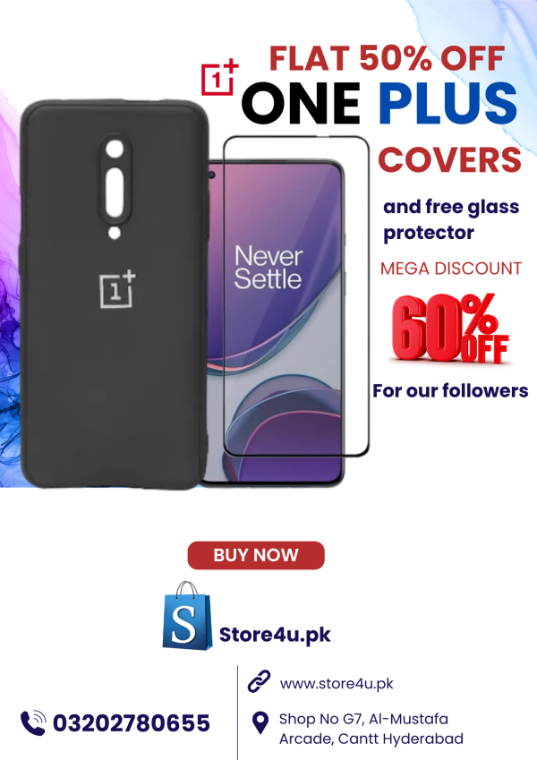 ONEPLUS N200,8T,7PRO,8,9PRO JELLY COVERS WITH FREE GLASS PROTECTOR